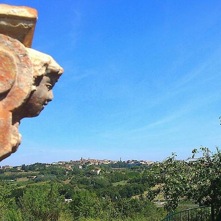 Nell'Antica Torre Di Fronte A Siena Leilighet Eksteriør bilde